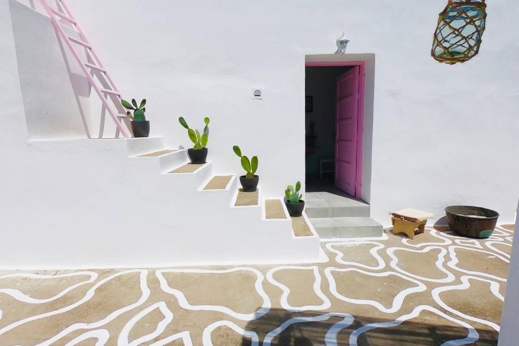 The Summer Pink House Lakhaniá Exterior foto
